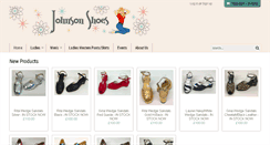 Desktop Screenshot of johnson-shoes.com